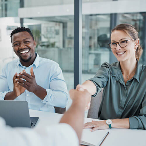 Image of client meeting