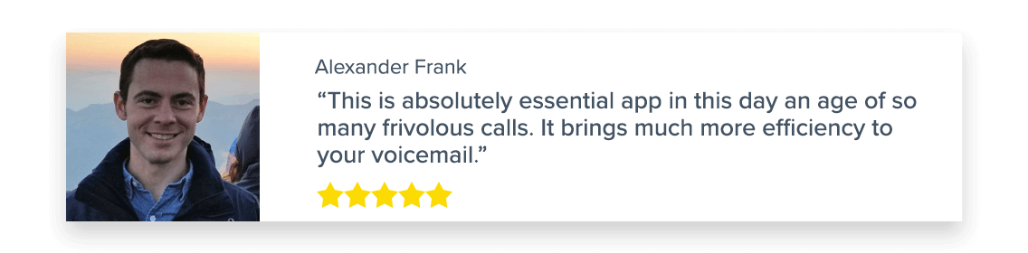 Alexander Frank Testimonial