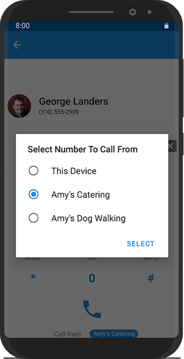 Start calling and texting