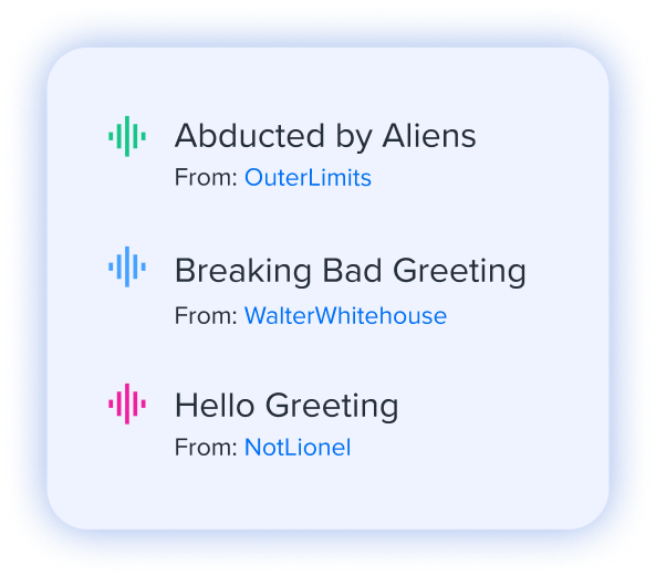 Community greetings