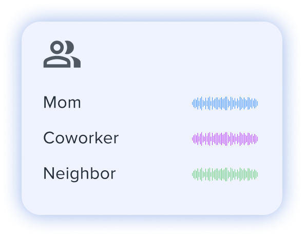 Custom greeting for each caller