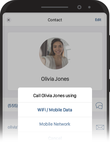 Start texting and calling