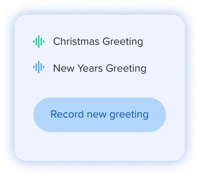 Holiday greetings