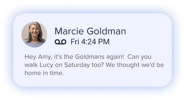 Voicemail transcription
